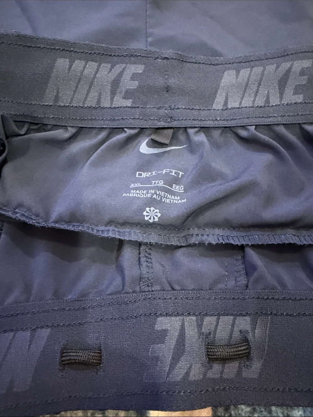 Nike Men’s Athletic Shorts Navy Blue